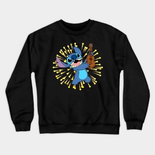 Happy Stitch Crewneck Sweatshirt